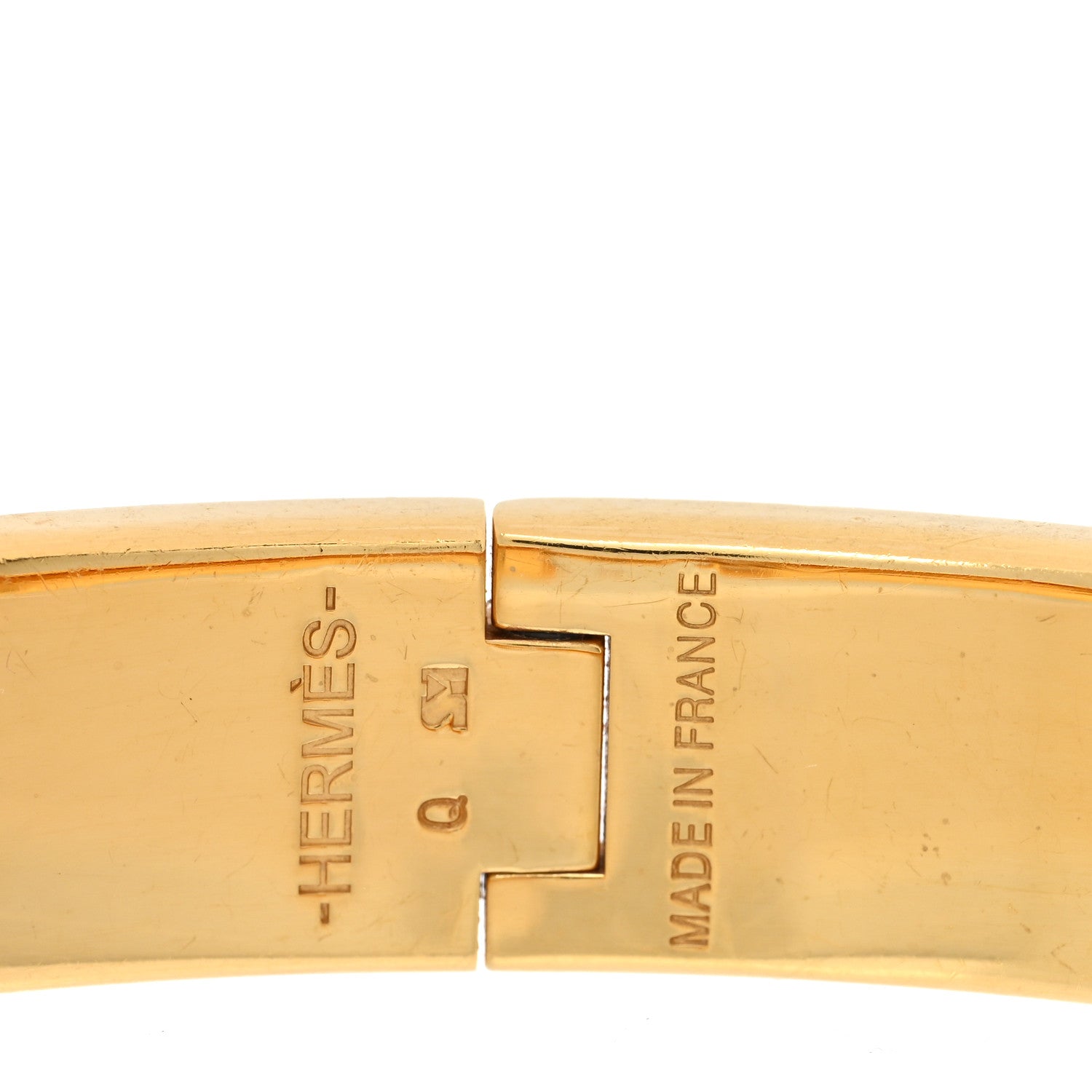 Hermes Enamel Narrow Clic Clac H Bracelet PM Black 4 of 4