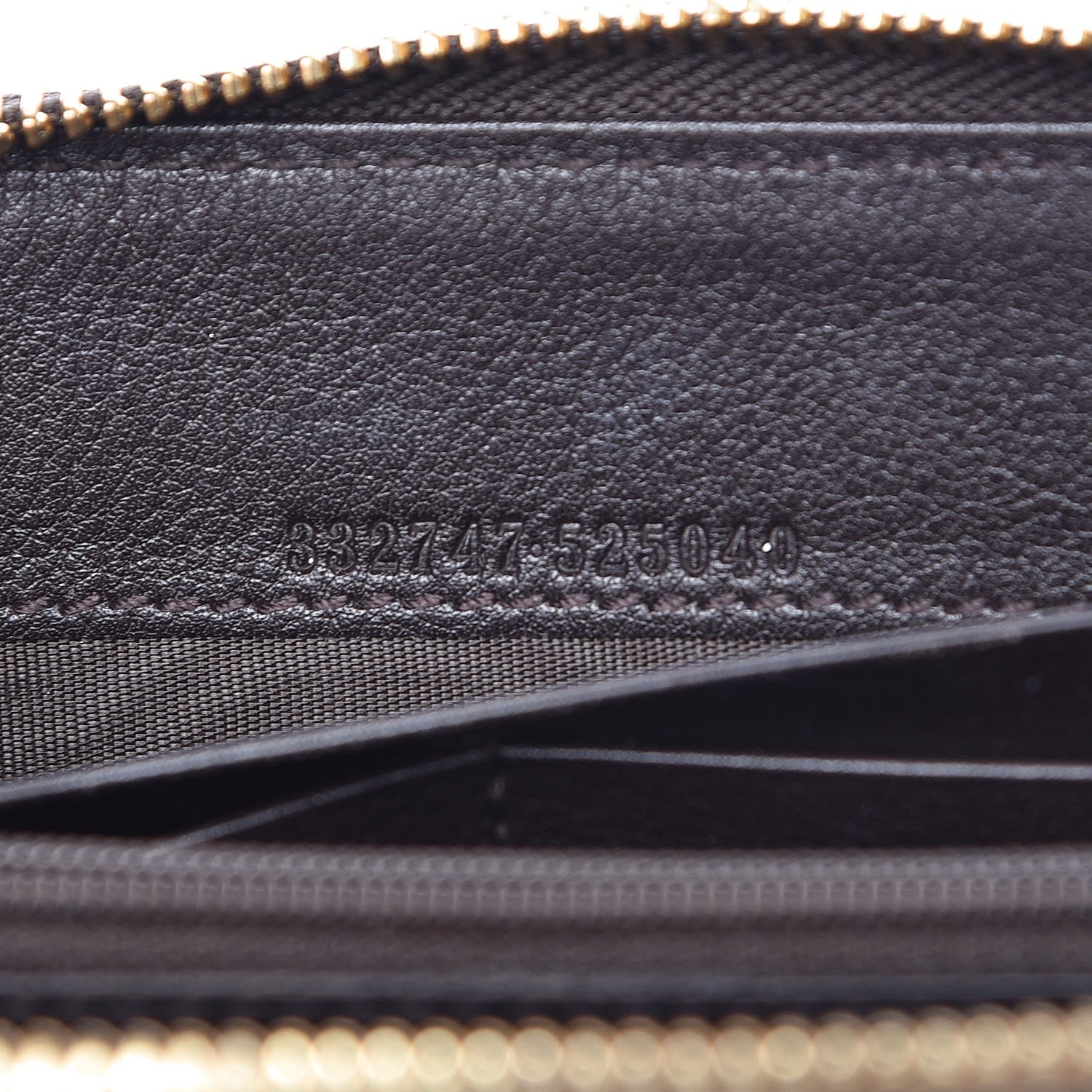 Gucci Guccissima Vitello Tender Donna Long Wallet Testa di Moro 7 of 12