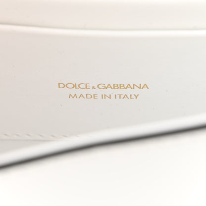 Dolce & Gabbana Calfskin 3.5 Flap Crossbody Bag White 6 of 9
