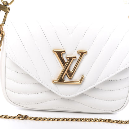 Louis Vuitton Calfskin New Wave Multi Pochette Snow 8 of 8