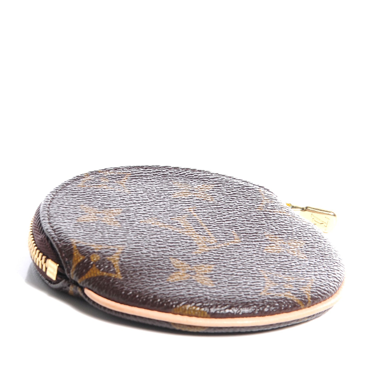 Monogram Round Coin Purse