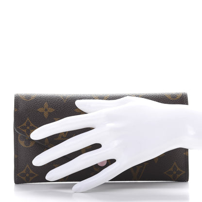 Louis Vuitton Monogram Josephine Wallet Rose Ballerine 2 of 9