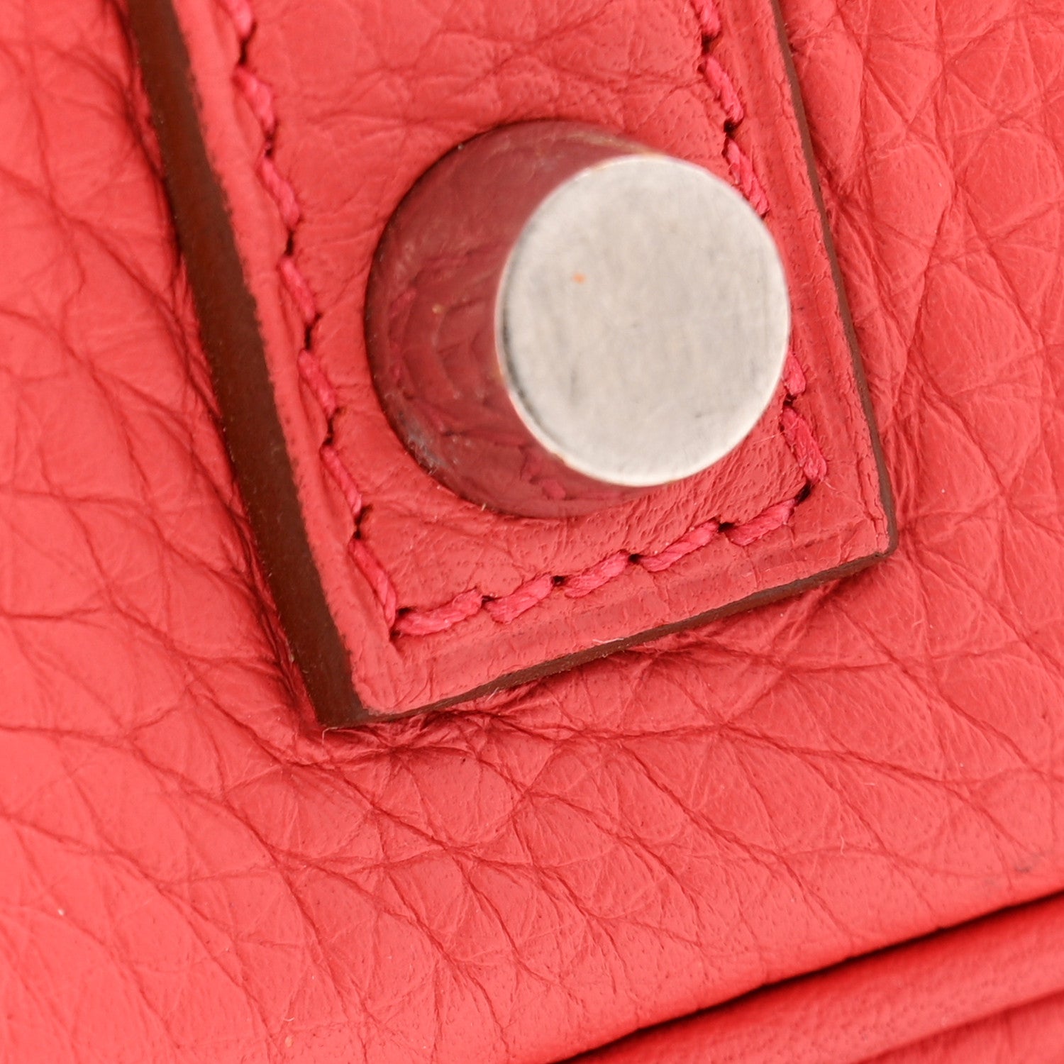 Hermes Taurillon Clemence Birkin 35 Bougainvillea 13 of 21