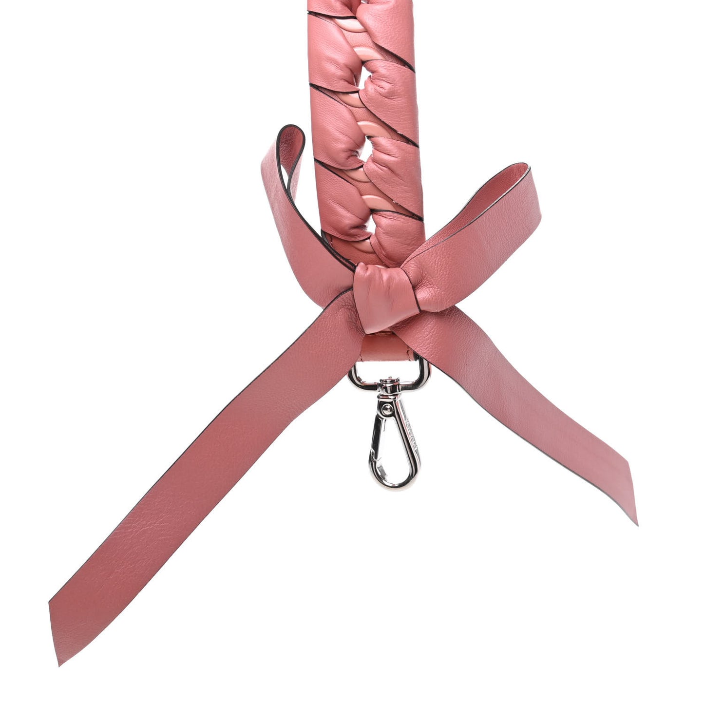 Vitello Liberty Shiny Nappa Lace Up Bow Mini Strap You Macaron