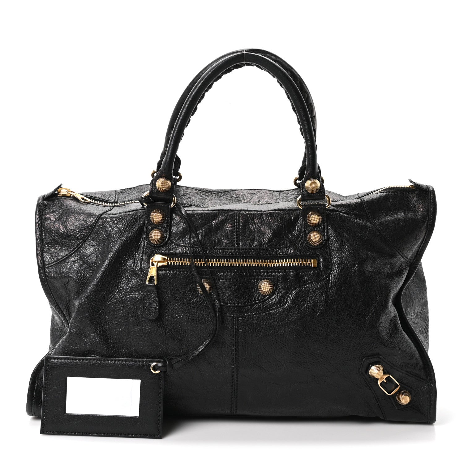 Balenciaga Agneau Giant 12 Gold Hardware Work Black 3 of 11