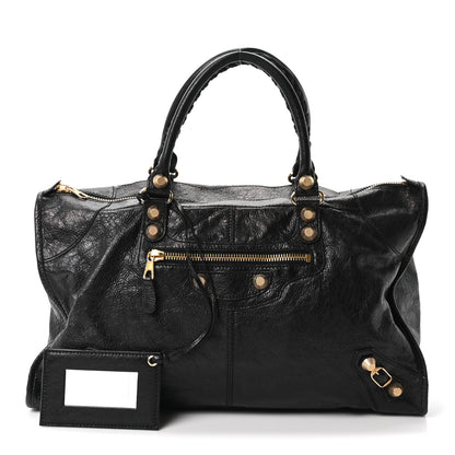Balenciaga Agneau Giant 12 Gold Hardware Work Black 3 of 11