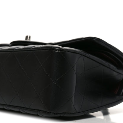 Chanel Lambskin Quilted Small Double Flap Black 10 of 11