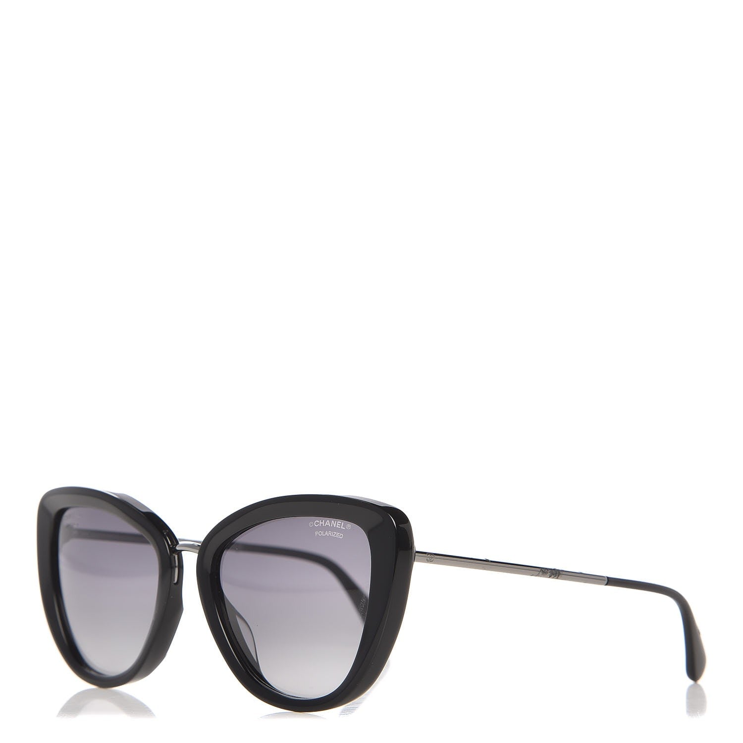 Chanel Cat Eye Sunglasses 5399 Black 1 of 7
