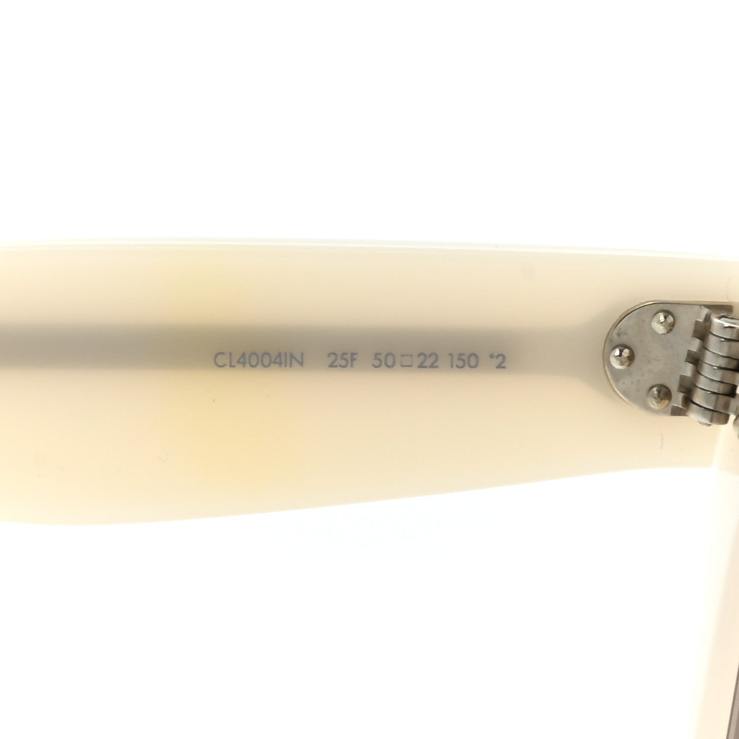 Celine Acetate Cat Eye Sunglasses CL4004IN White 6 of 7