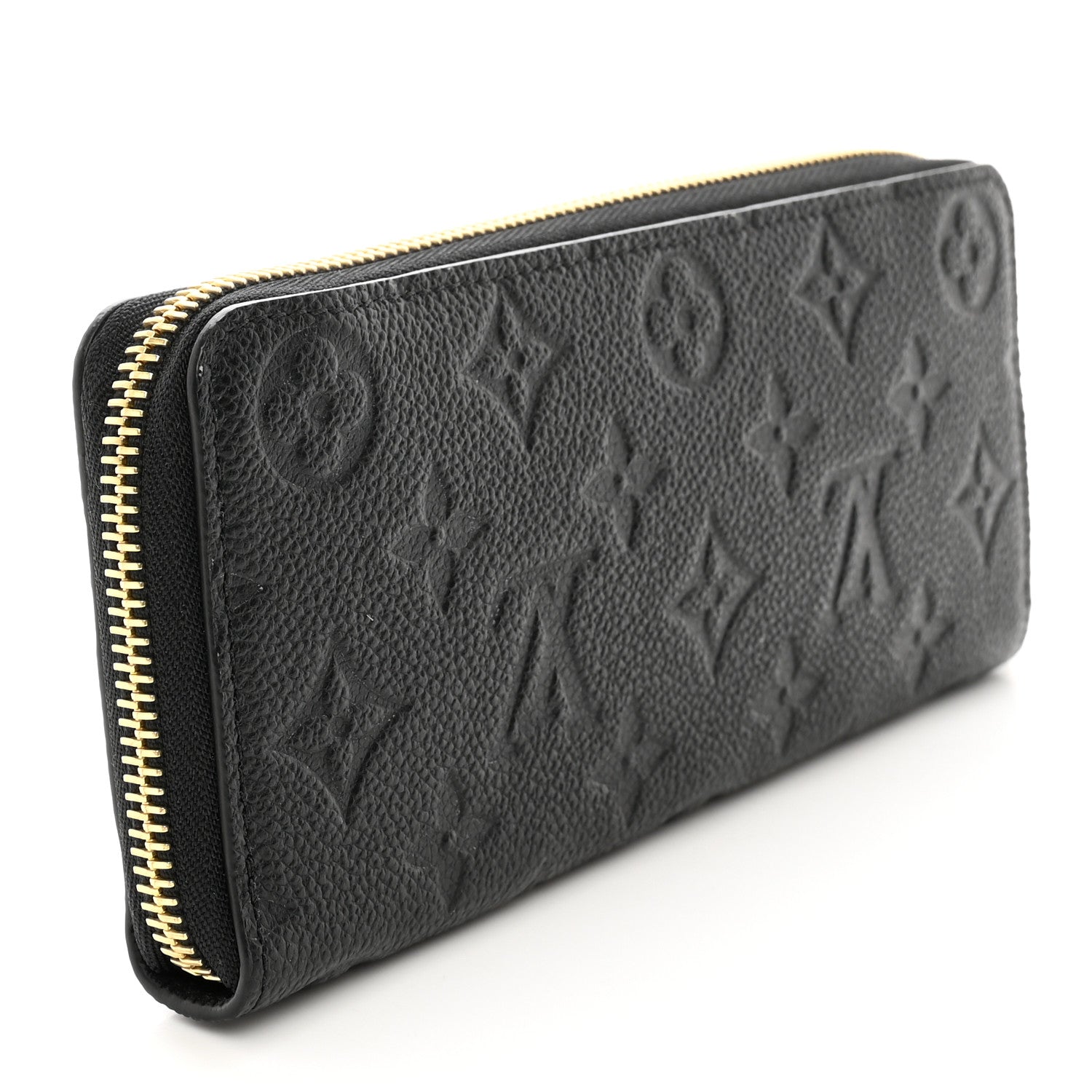 Louis Vuitton Empreinte Clemence Wallet Black 3 of 13