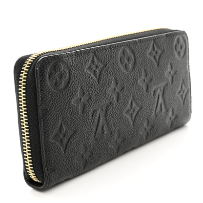 Louis Vuitton Empreinte Clemence Wallet Black 3 of 13