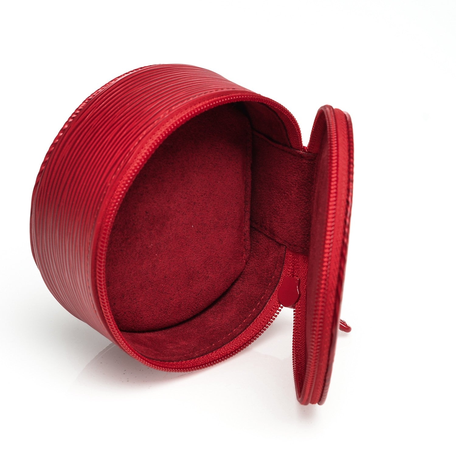 Louis Vuitton Epi Ecrin Bijoux 10cm Jewelry Box Rouge 6 of 8