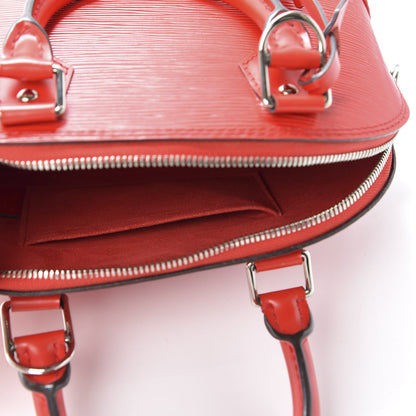 Louis Vuitton Epi Alma BB Coquelicot 4 of 9