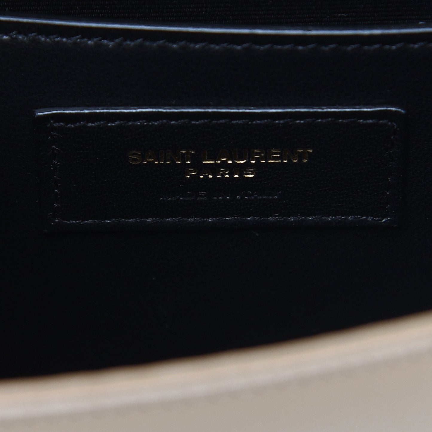 Grain De Poudre Small Monogram Kate Satchel Dark Beige