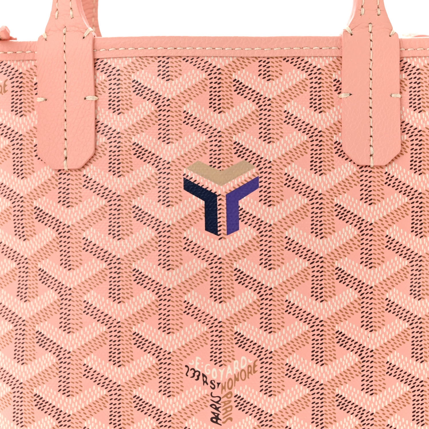 Goyard Goyardine Poitiers Tote Rose Poudre 8 of 10