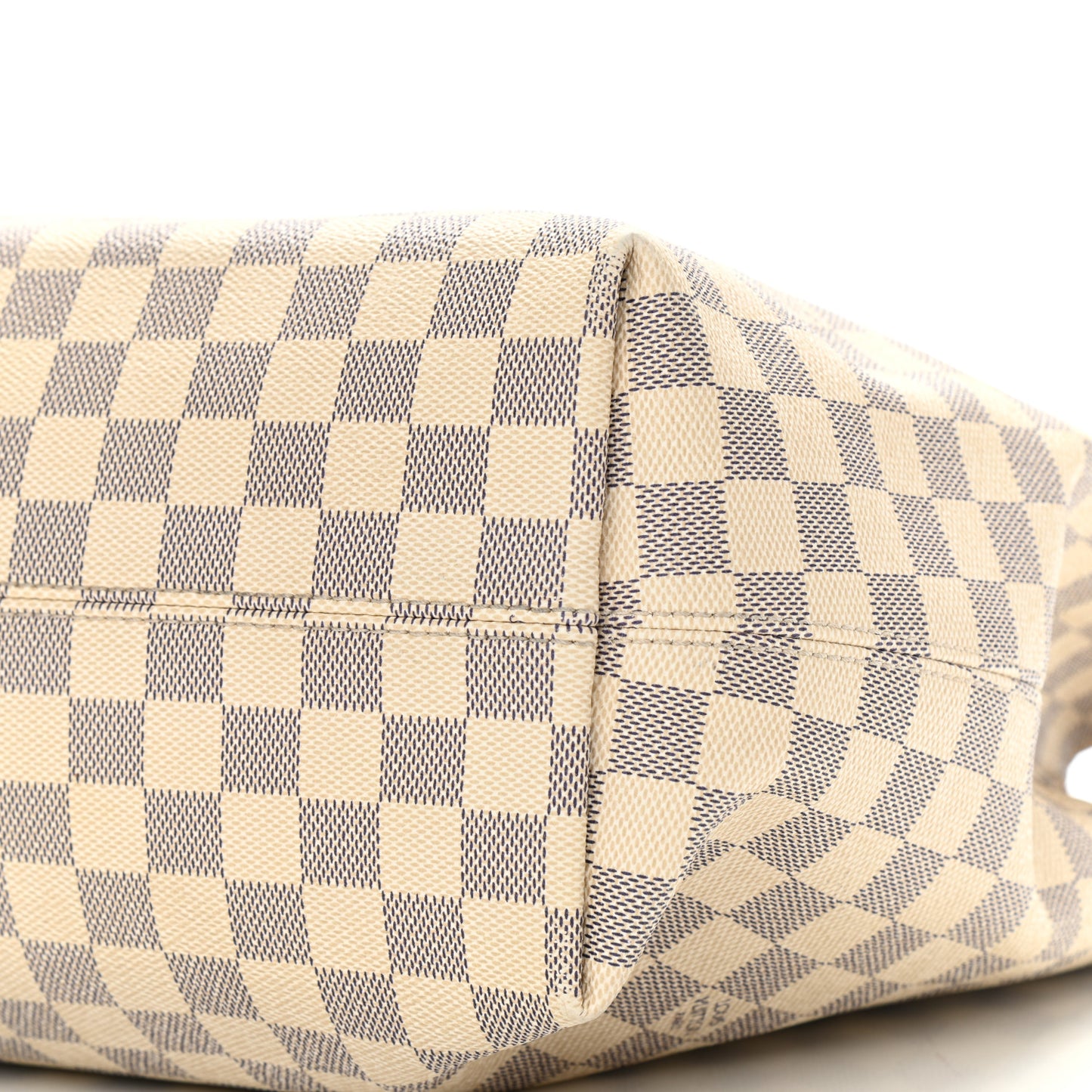 Damier Azur Graceful MM Rose Ballerine