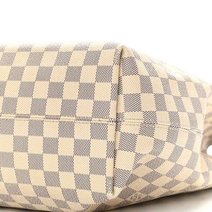 Louis Vuitton Damier Azur Graceful MM Rose Ballerine 11 of 16