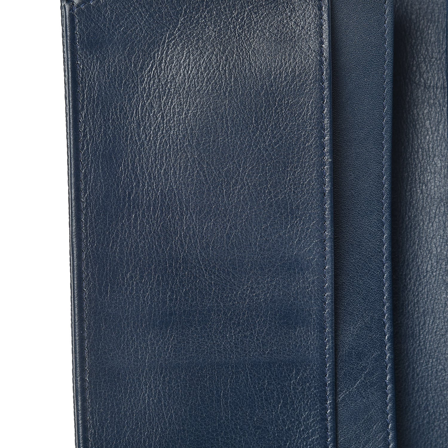 Chanel Caviar Timeless CC Large Flap Wallet Navy Blue 10 of 11