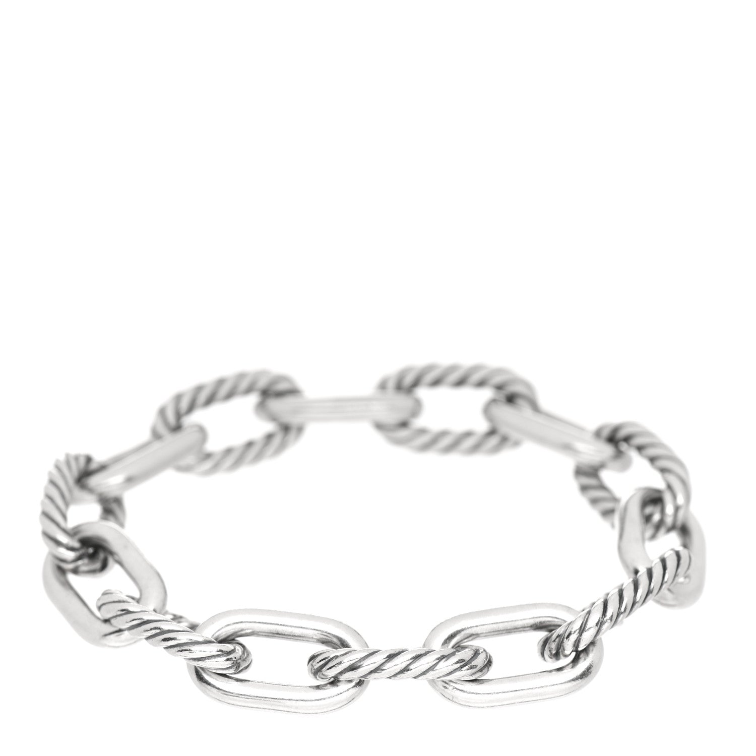 David Yurman Sterling Silver 11mm Madison Chain Bracelet 3 of 4