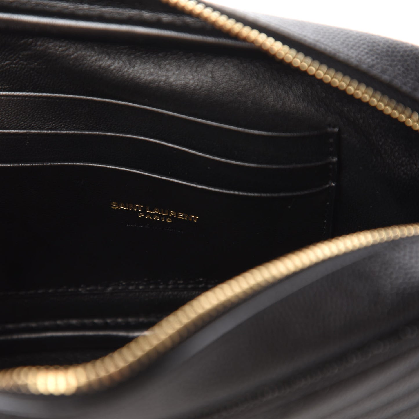 Grain De Poudre Matelasse Monogram Mini Lou Camera Bag Black