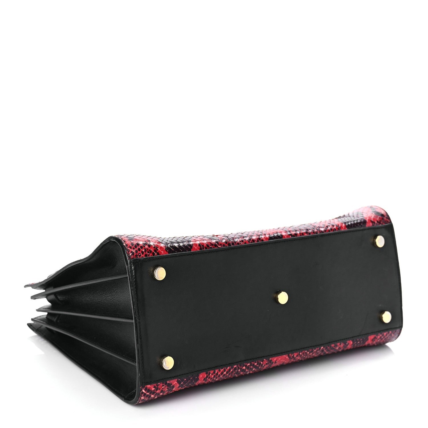 Saint Laurent Python Small Sac de Jour Tote Ruby 3 of 14