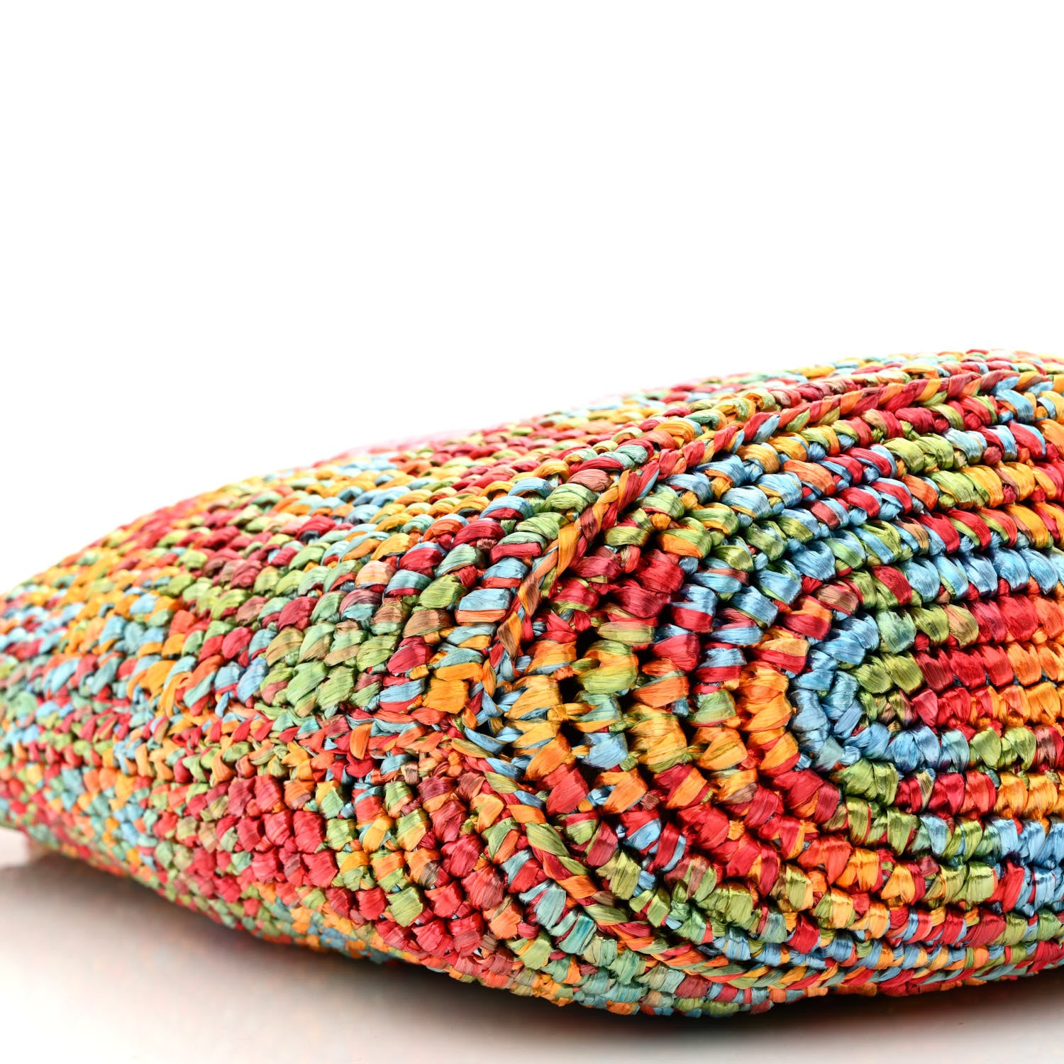 Gucci Raffia Mini Blondie Tote Multicolor 9 of 10