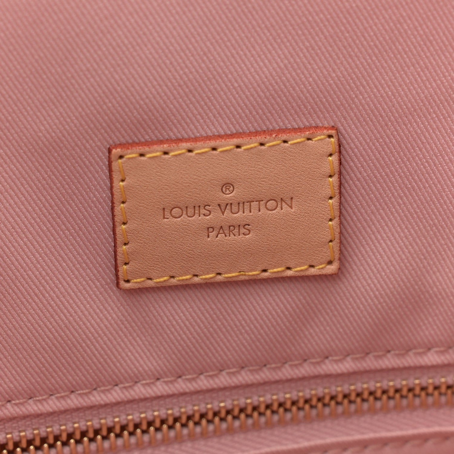 Louis Vuitton Damier Azur Graceful MM Rose Ballerine 6 of 9
