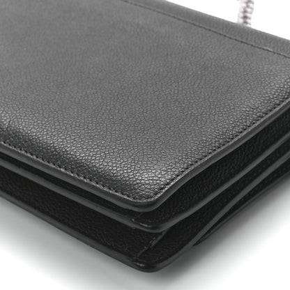 Saint Laurent Calfskin Medium Monogram Sunset Storm 12 of 12