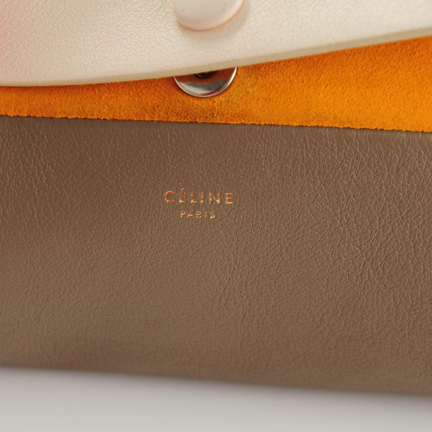 Celine Calfskin All Soft Pouch Cream 8 of 8