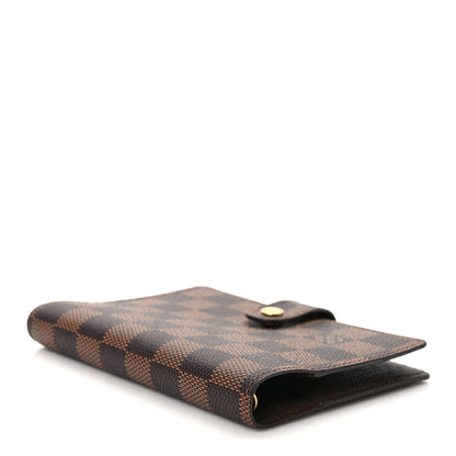 Louis Vuitton Damier Ebene Small Ring Agenda Cover 4 of 6