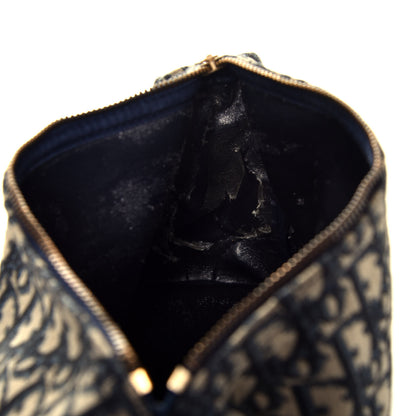 Christian Dior Monogram Shoulder Bag Blue 6 of 9