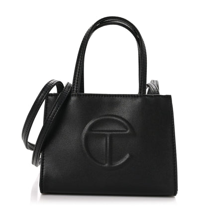 Telfar Vegan Leather Small Shopping Bag Black 1 of 9