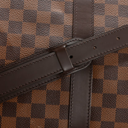 Louis Vuitton Damier Ebene Keepall Bandouliere 55 11 of 13