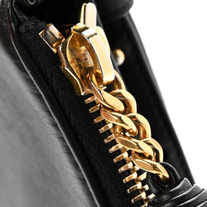 Saint Laurent Calfskin Teen Monogram Crossbody Bag Black 13 of 21