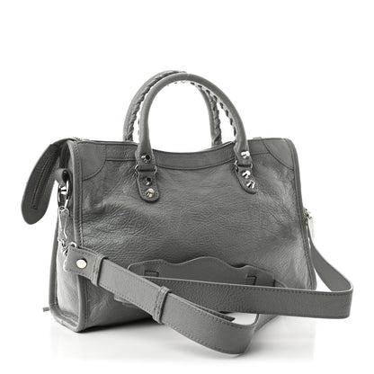 Balenciaga Agneau Classic Silver Hardware S City Gris Haussmannien 4 of 11