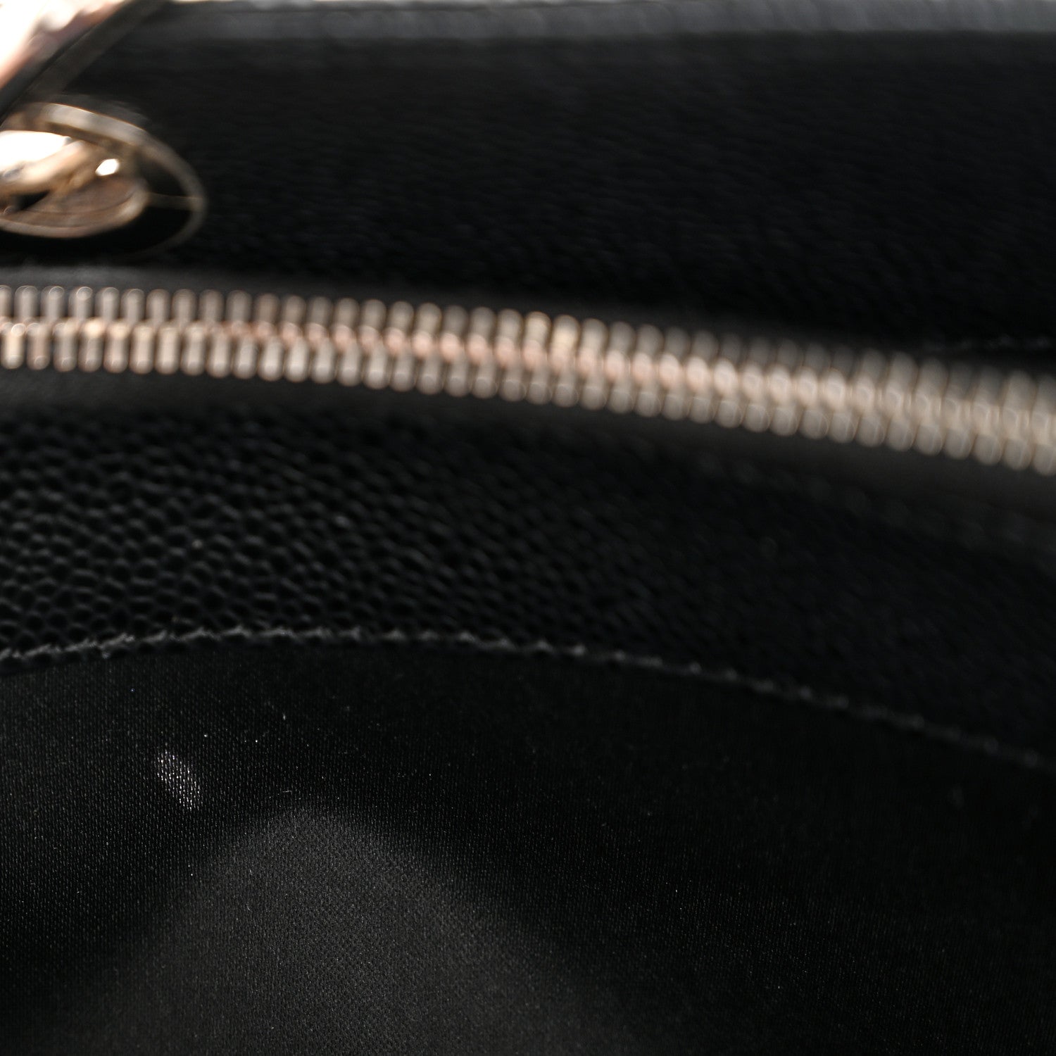 Chanel Caviar Quilted Grand Shopping Tote GST Black 11 of 14