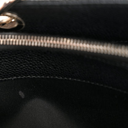 Chanel Caviar Quilted Grand Shopping Tote GST Black 11 of 14