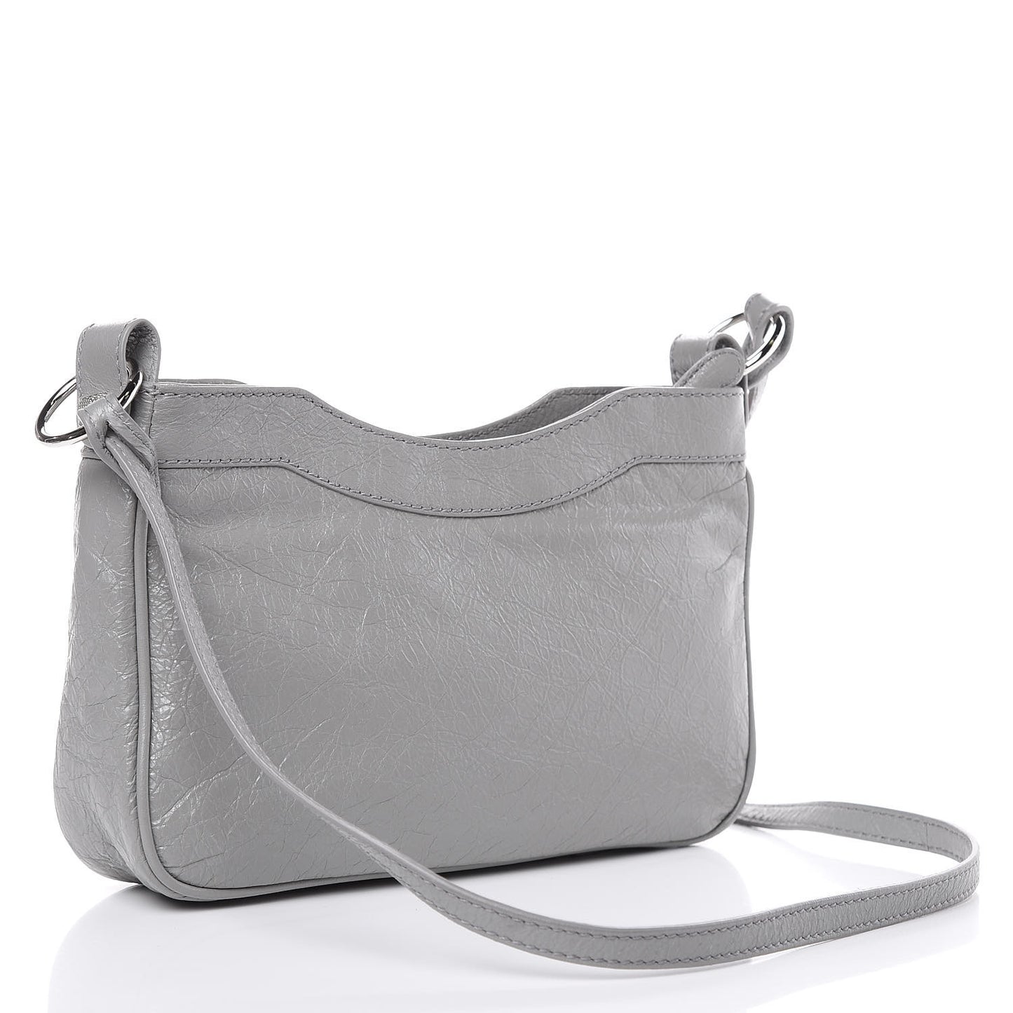 Agneau Giant 12 Silver Hardware Hip Gris Haussmannien