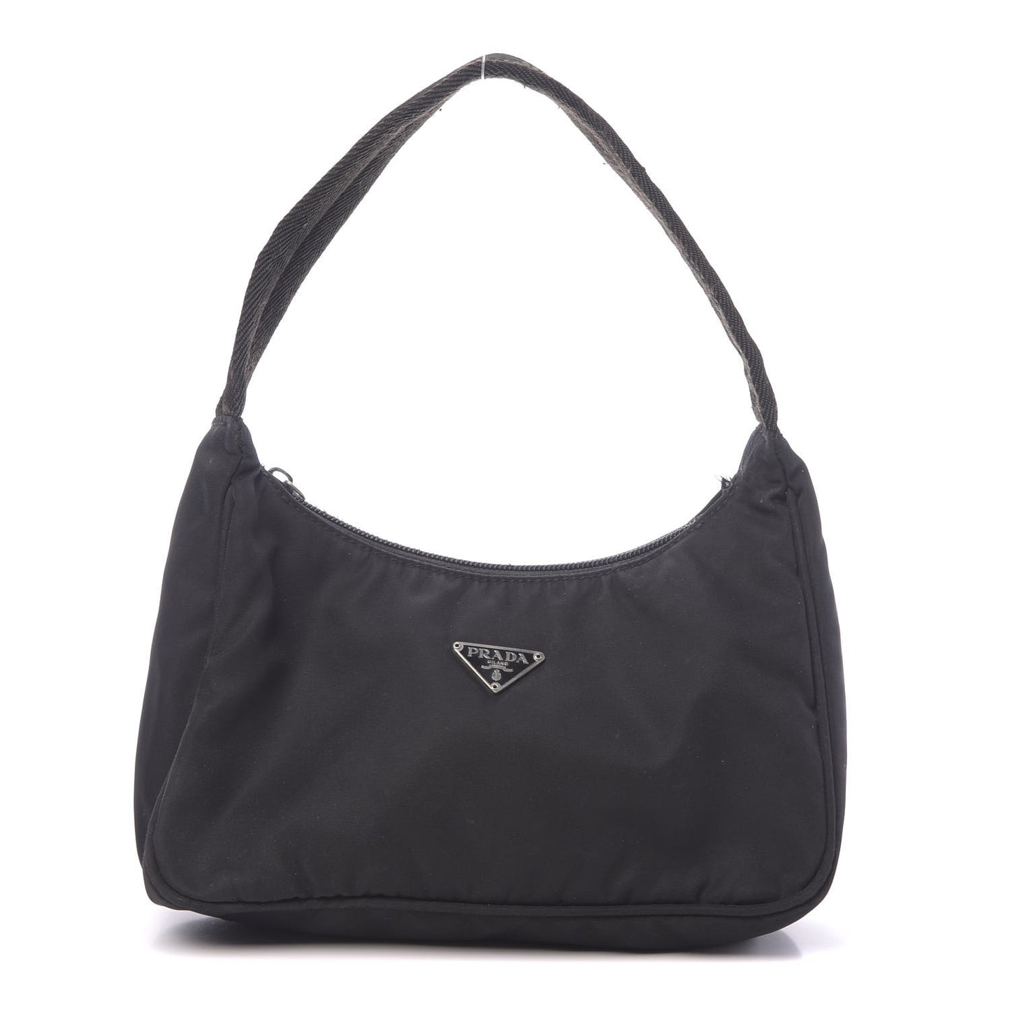 Tessuto Nylon Sport Shoulder Bag Black