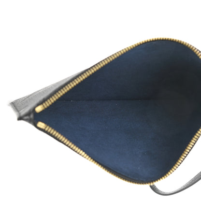 Louis Vuitton Empreinte Monogram Giant Neverfull MM Pochette Black 5 of 6