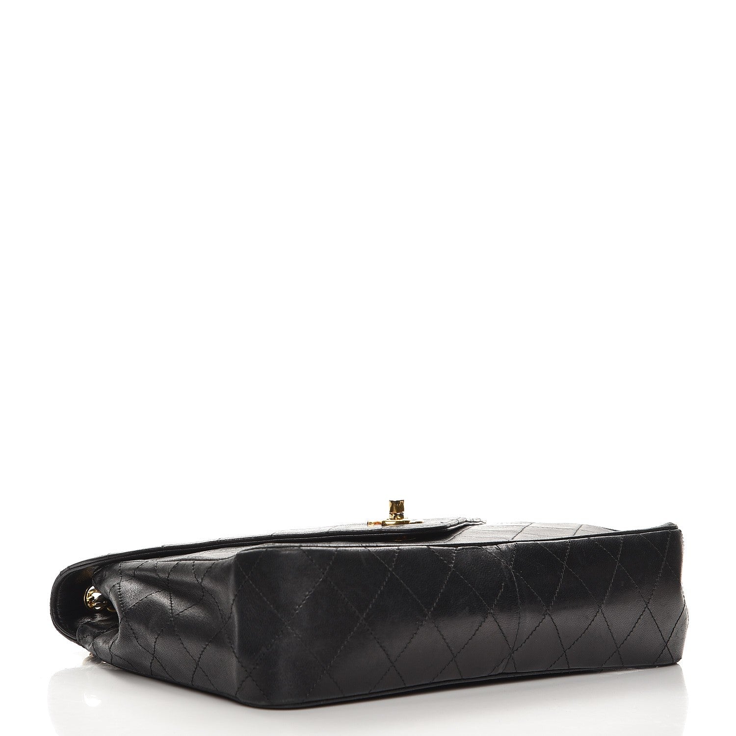 Chanel Lambskin Quilted Small Single Flap Black 4 of 16