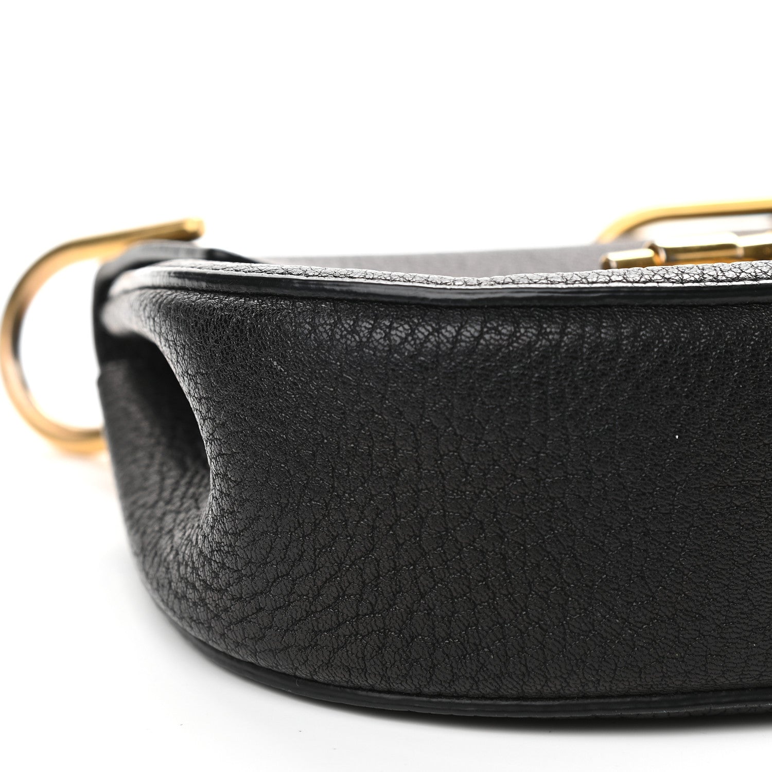 Chloe Grained Lambskin Drew Shoulder Bag Black 10 of 11