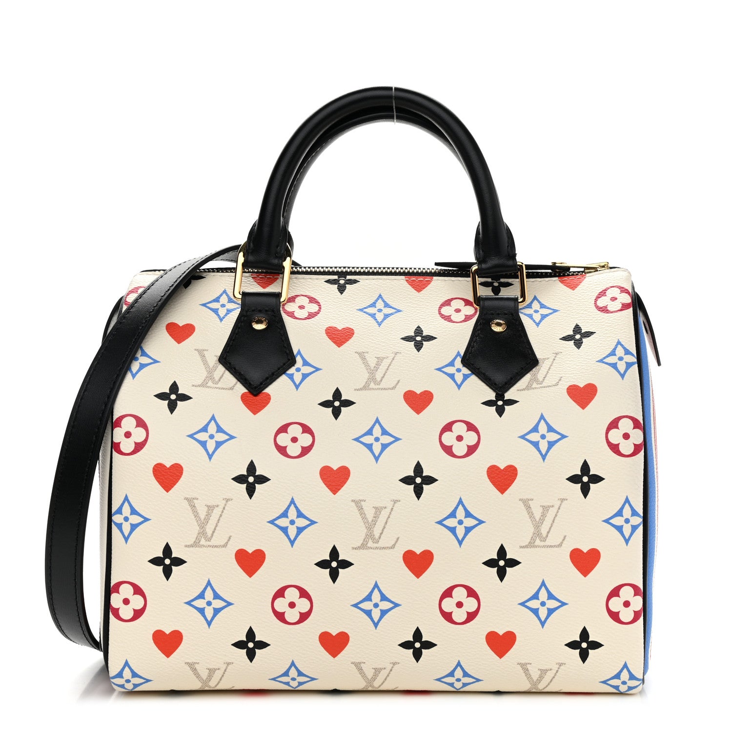 Louis Vuitton Game On Speedy Bandouliere 25 White 1 of 13