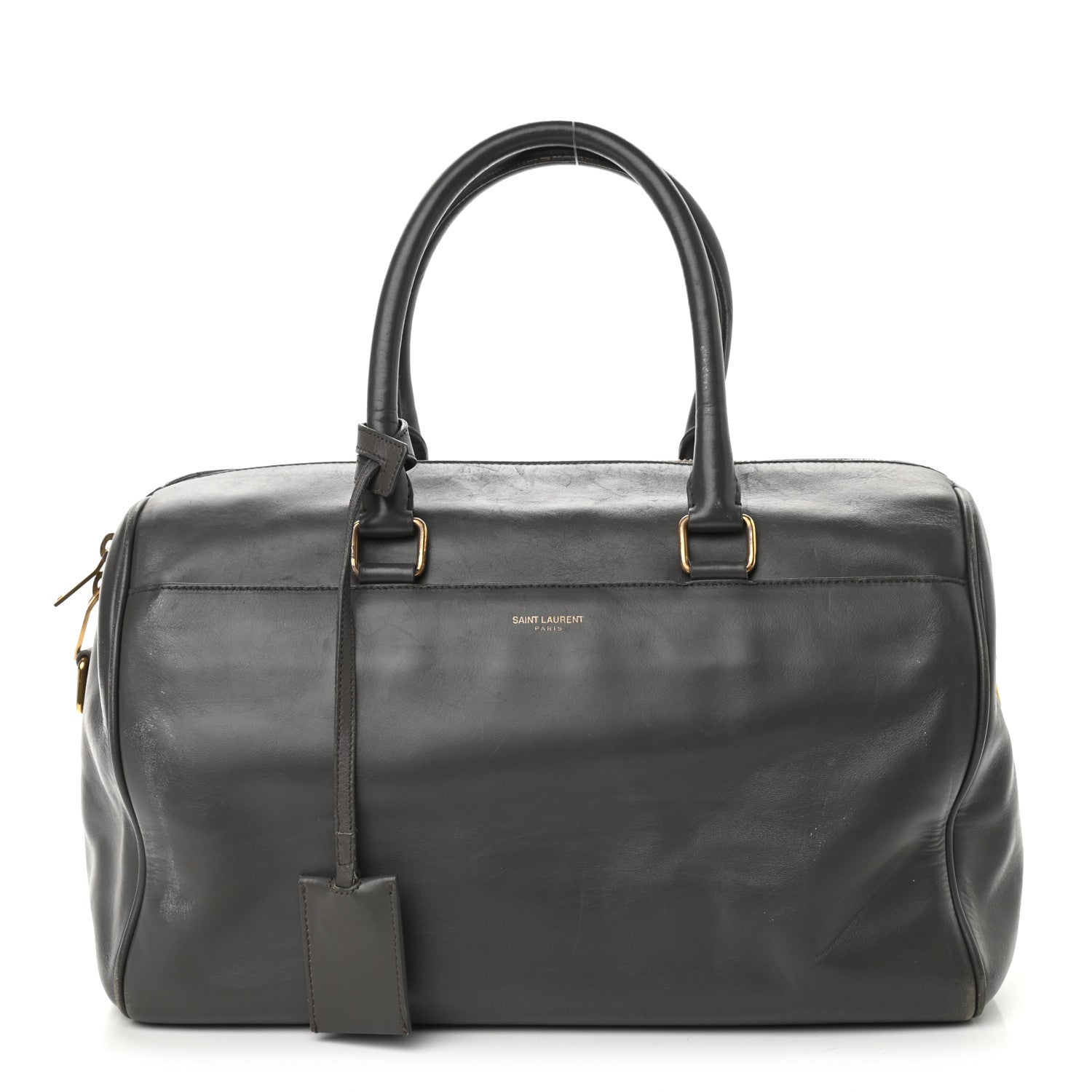 Saint Laurent Calfskin Classic Duffle 6 Earth 1 of 14