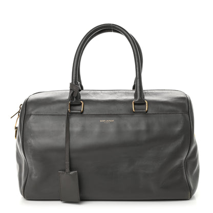 Saint Laurent Calfskin Classic Duffle 6 Earth 1 of 14