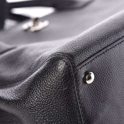 Chanel Calfskin Cerf Executive Shopper Tote Black 11 of 14