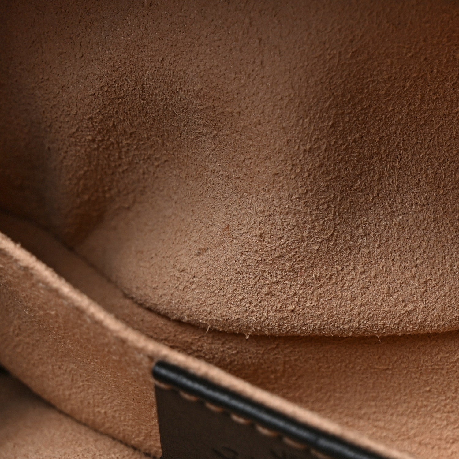 Gucci Calfskin Matelasse GG Marmont Belt Bag 85 34 Black 13 of 13