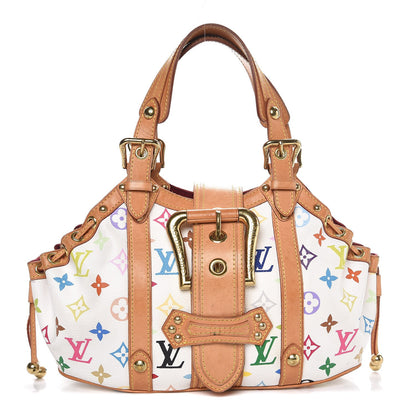 Louis Vuitton Monogram Multicolor Theda GM White 1 of 10