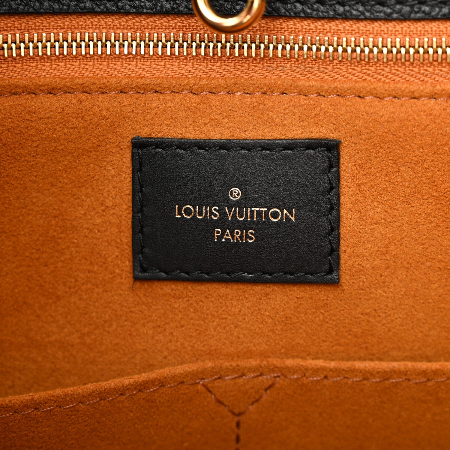 Louis Vuitton Empreinte Monogram Giant Onthego MM Black 6 of 15