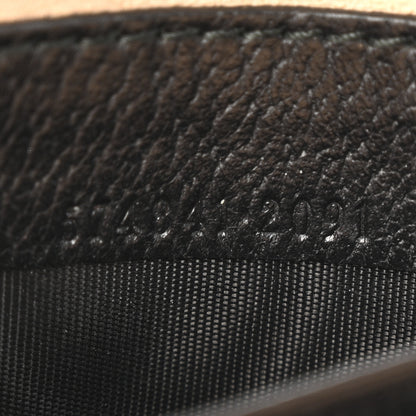 Gucci Textured Calfskin Web Ophidia Round Wrist Wallet Black 7 of 10